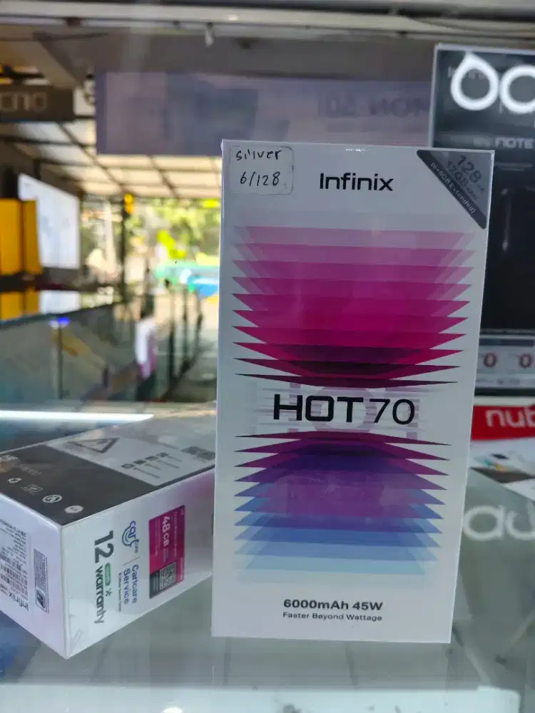 infinix hot 70 6+6/128 new promo