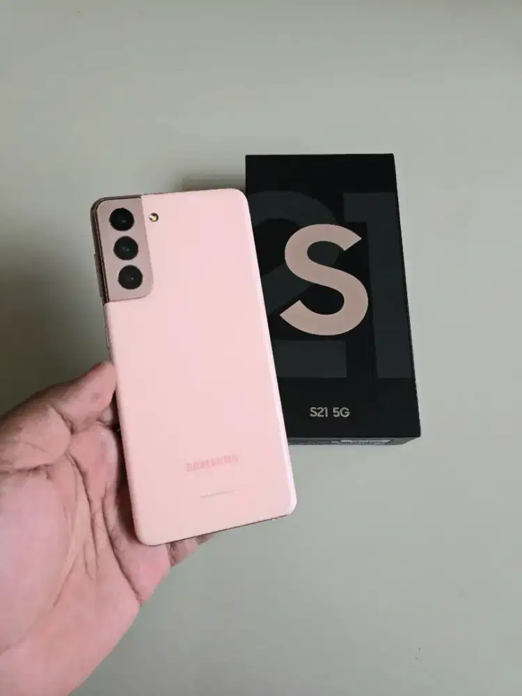 Samsung S21 5G 8/128 SEIN Resmi Indo Pink Murah Ada Minus