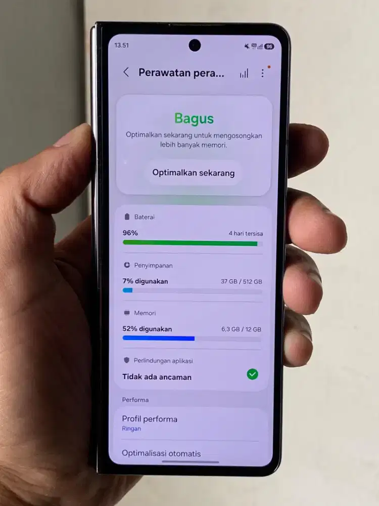 SAMSUNG Z FOLD 5 5G RAM 12/512 GB ORIGINAL SEIN NORMAL