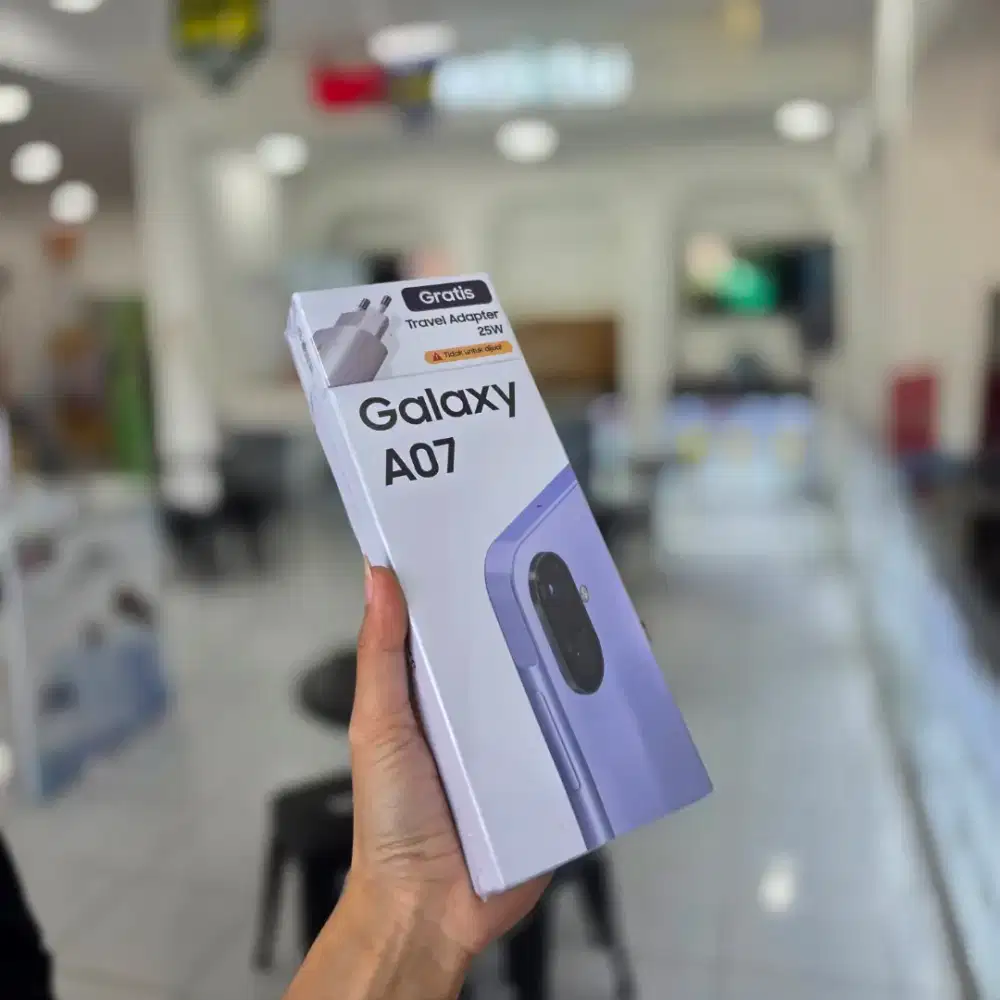 SAMSUNG GALAXY A07 4G 4/64 GB HARGA SPESIAL BISA DIANTAR KERUMAH