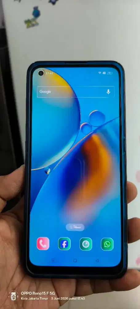 Hp Oppo A74 4G 6+6/128 Like New