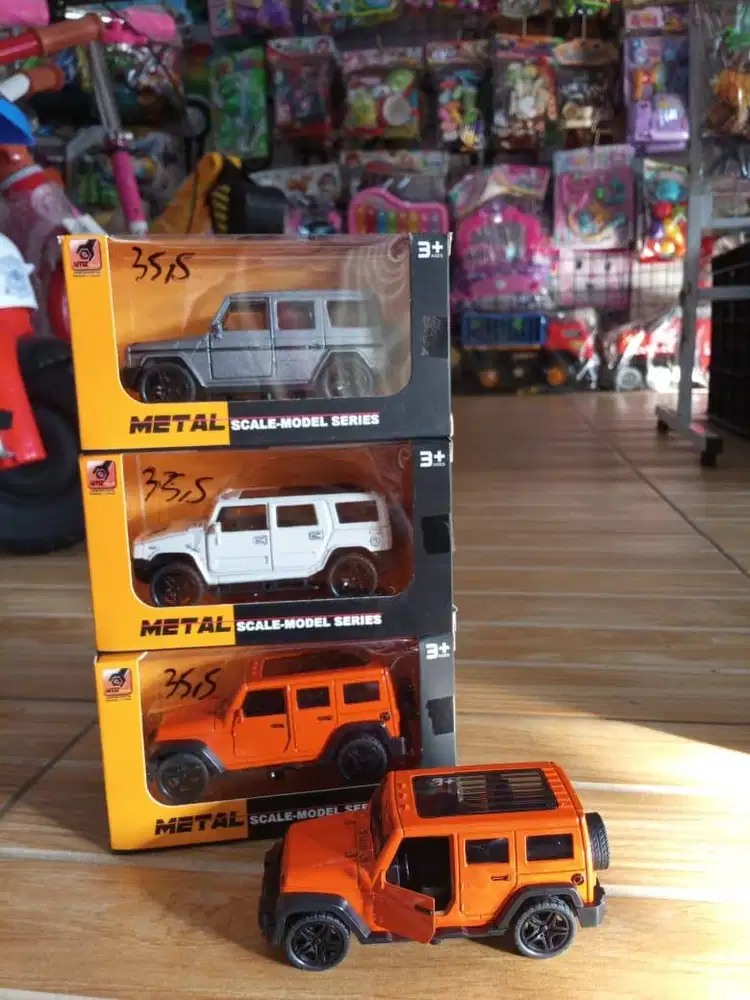 mainan anak diecast mobil jeep