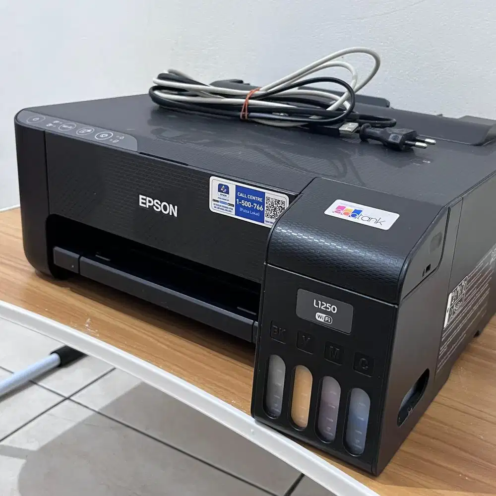 Epson L1250 WiFi EcoTank Ori | Cocok Untuk Rumah, Kantor & Usaha Print