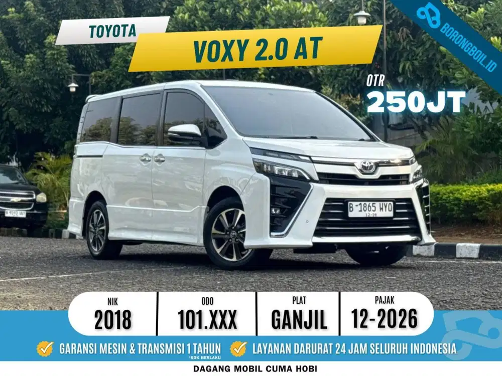 SIAP PAKAI! VOXY 2.0 AT 2018 PUTIH