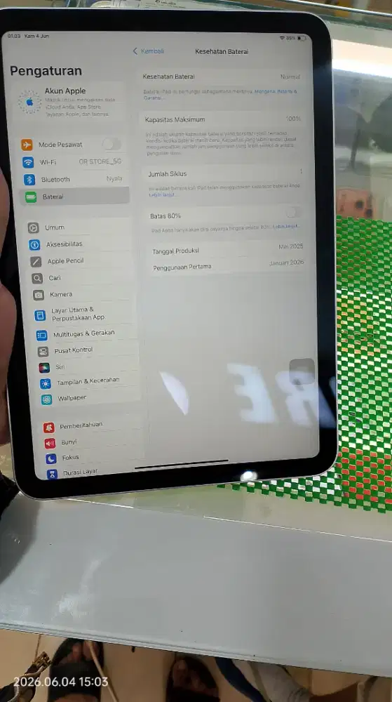 iPad gen 11 iBox 512 wifi only