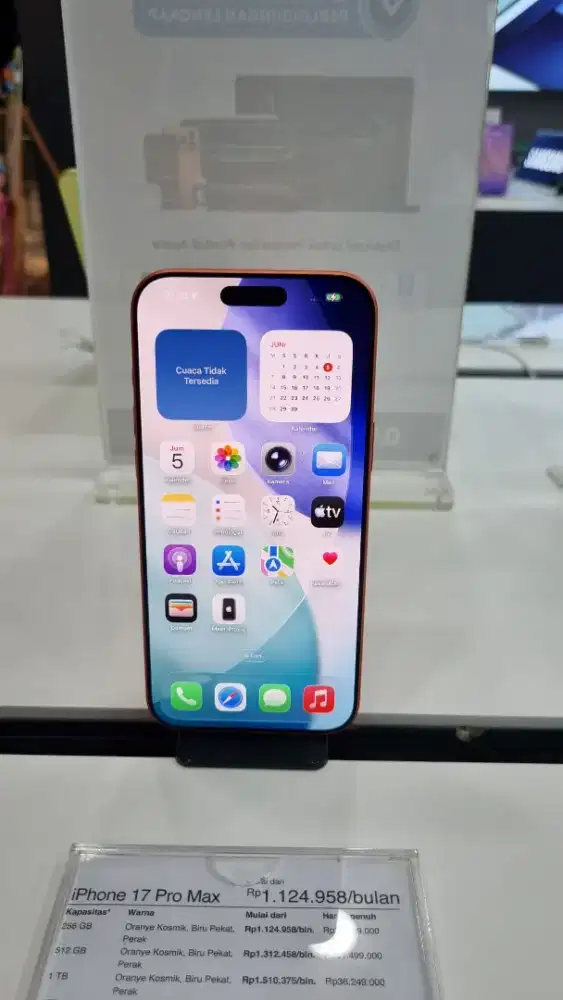 Ready iPhone 17 Pro Max | Bisa Cash Kredit Tukar Tambah