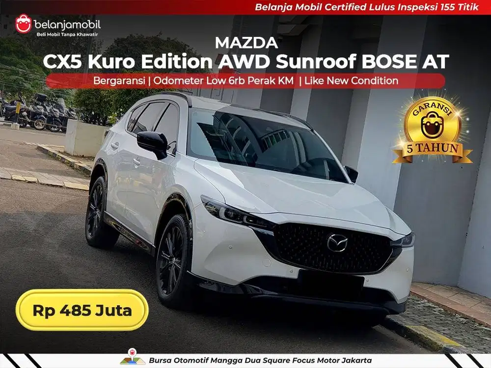 [ LOW KM 6RB ] Mazda CX5 CX 5 CX-5 Kuro Edition AWD Sunroof 2024 2025
