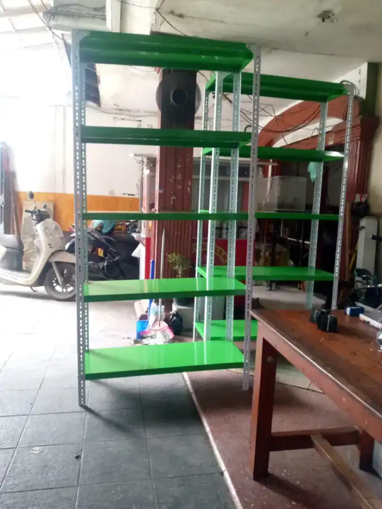 Rak gudang rak besi rak siku