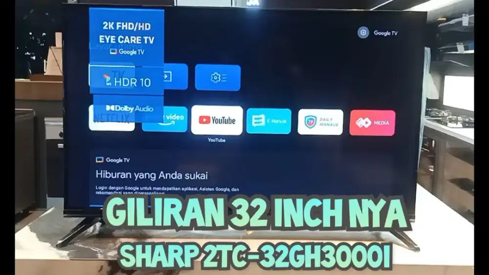 SHARP GOOGLE TV 2TC32GH3000I