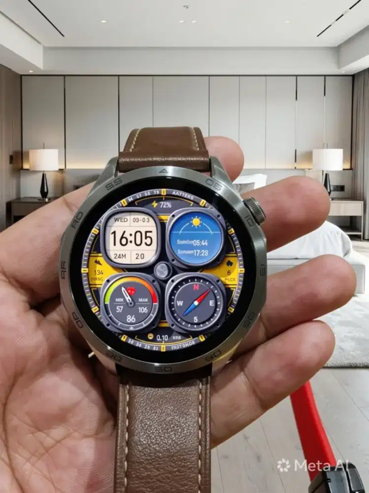 Huawei Watch GT 3 Classic 46mm Resmi Mulus Normal not galaxy band