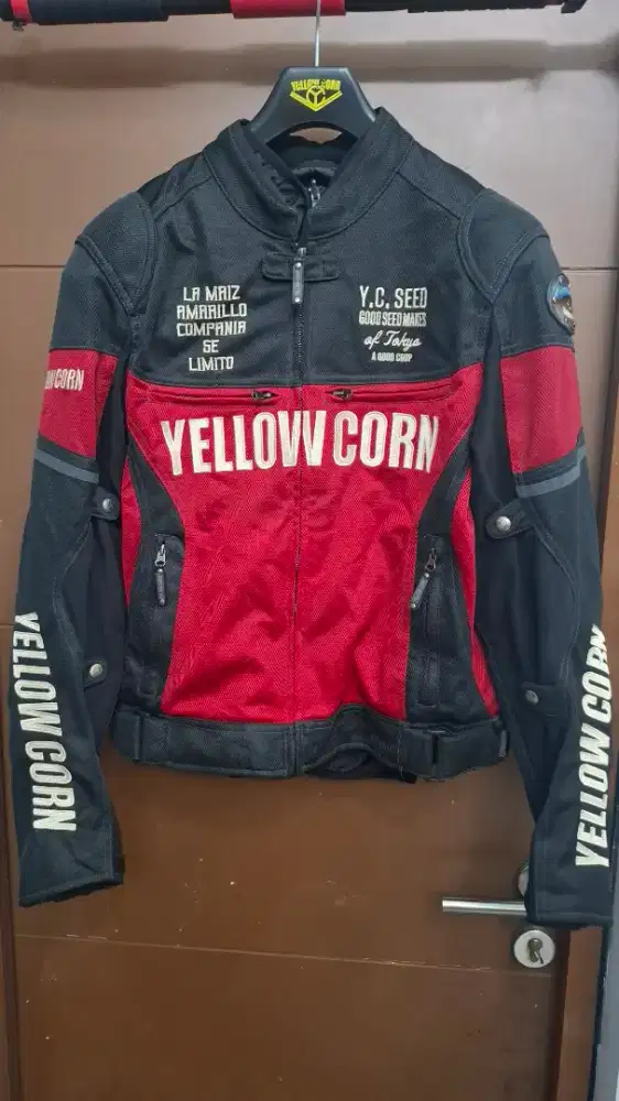 Jaket Yellowcorn SJ 2312 Red Black 3L