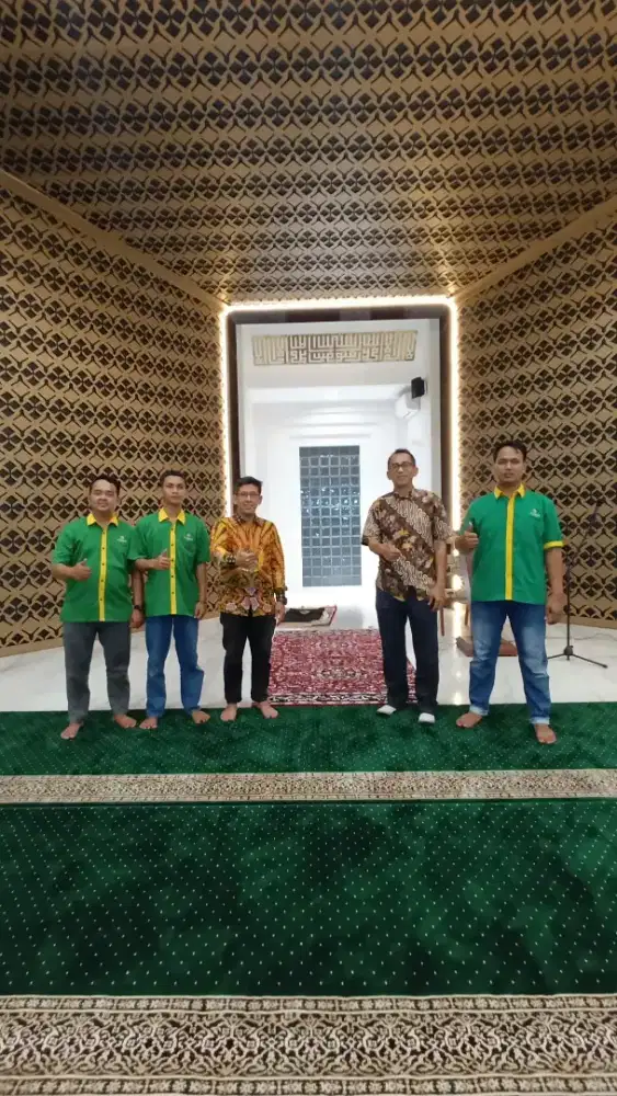 Karpet Masjid Terlaris Termurah | Bahan Tebal, Empuk, & Tahan Lama