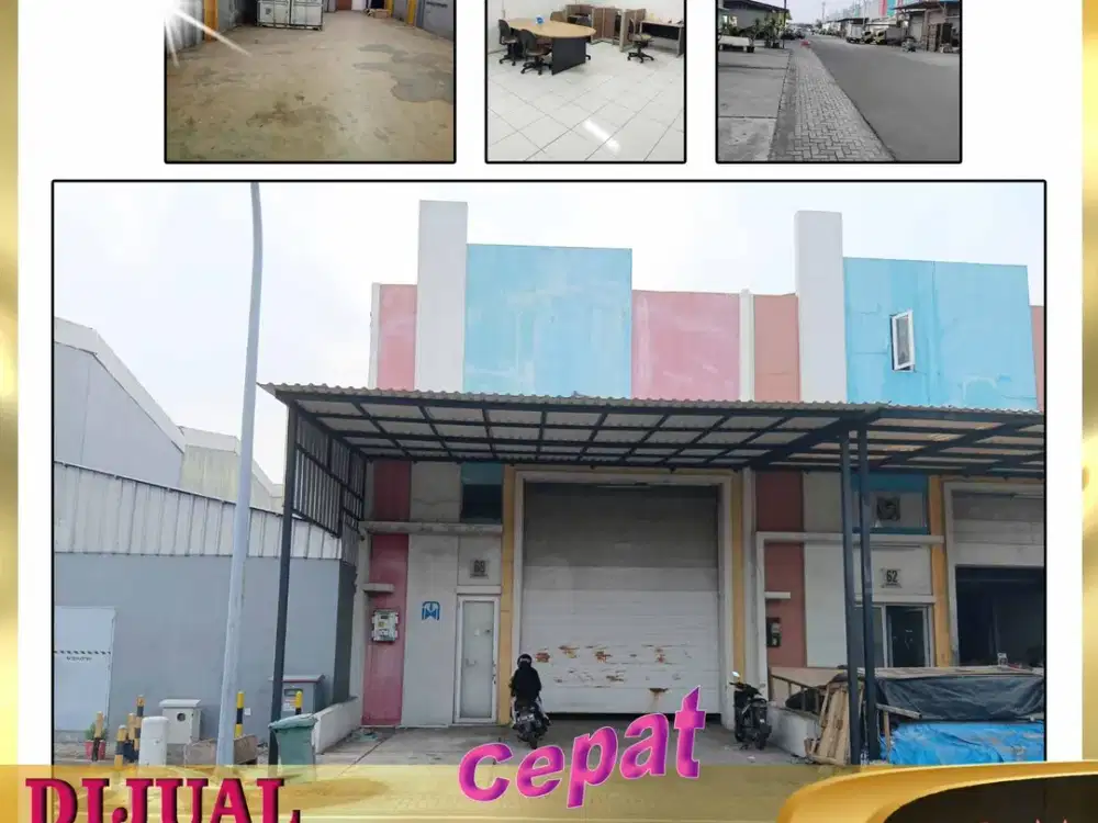 DIJUAL GUDANG 2 LANTAI - Biz Park Green Sedayu Cengkareng - Jak Bar