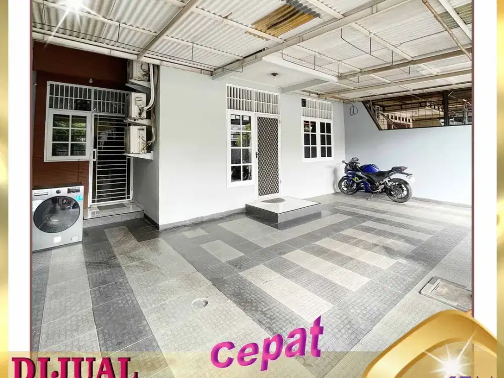 DIJUAL RUMAH 1½ Lantai di Puri Gardena Kalideres - Jakarta Barat