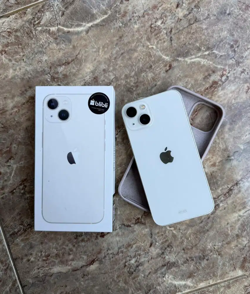 Iphone 13 128gb ibox warna putih