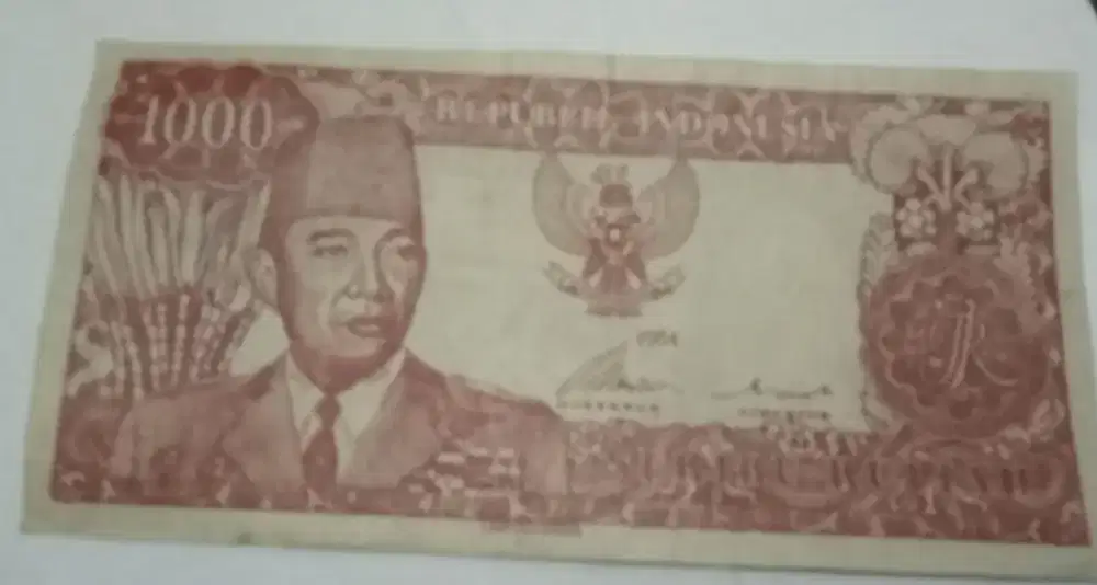 Uang Kuno Soekarno Emisi Tahun 1964