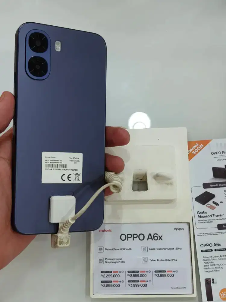 OPPO A6x 8/128gb termurah ( new segel)