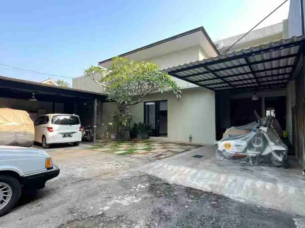 Dijual Rumah di Bintaro lt 969 m2 lb 500 m2 ada private pool ada 5+2 kt 4+1 km semi furniture. Carport luas, Ayo Survey yuk nego sampai deal!!