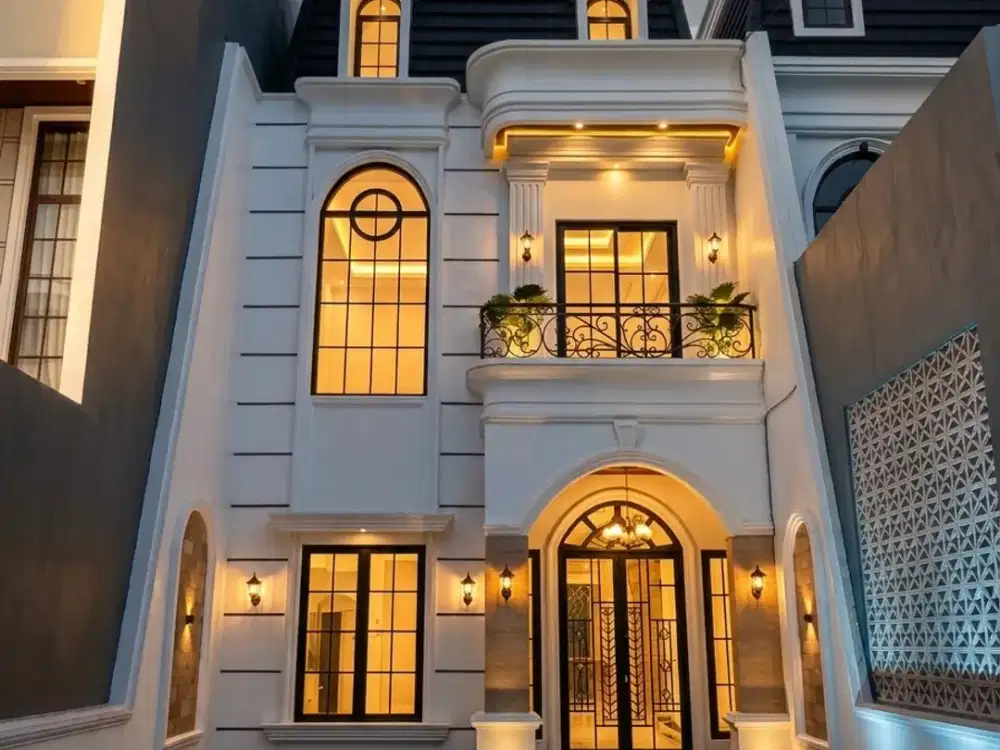 Rumah American classic dekat akses tol