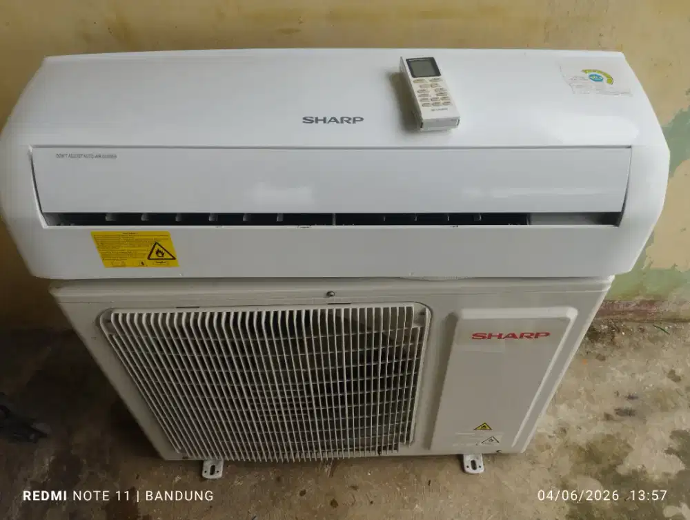 Ac Sharp lowwat  r32 1pk+pasang garansi