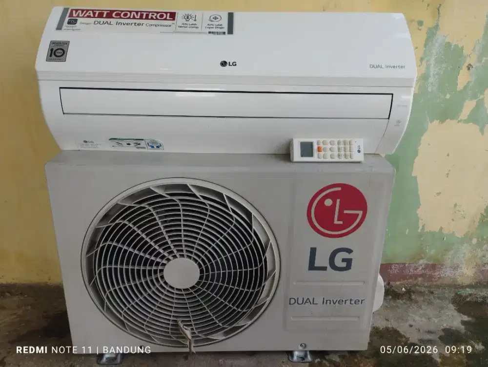 Ac bekas LG DUAL INVERTER r32 1pk + pasang garansi