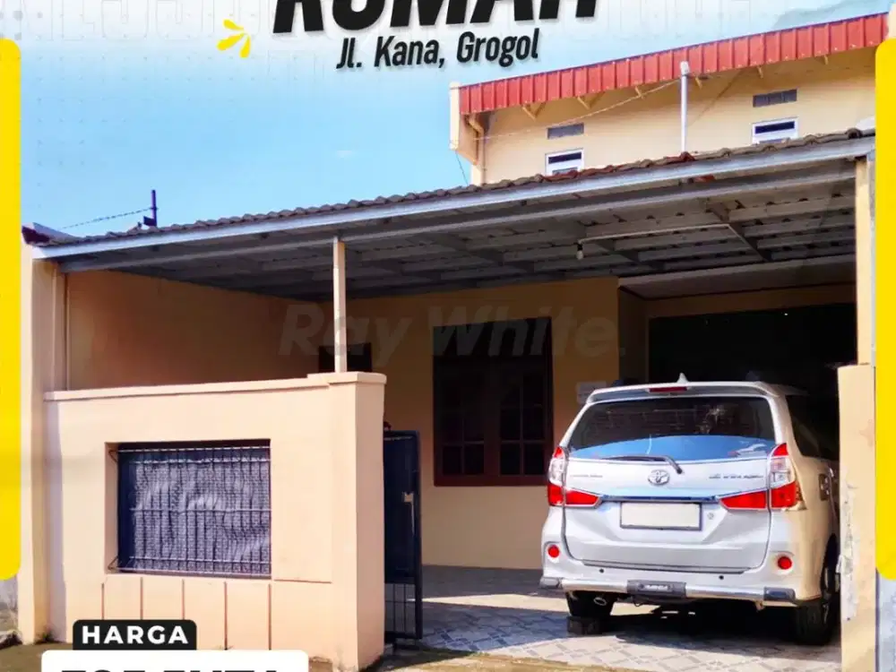 Rumah Dijual di Grogol Sukoharjo Jl Kana Strategis Budget Minimalis