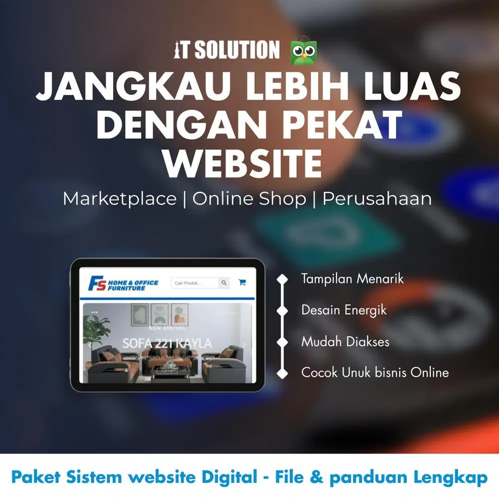 Pembuatan Website Marketplace Profesional