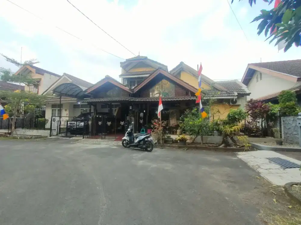 rumah siap huni menghadap fasum di arcamanik endah kota bandung