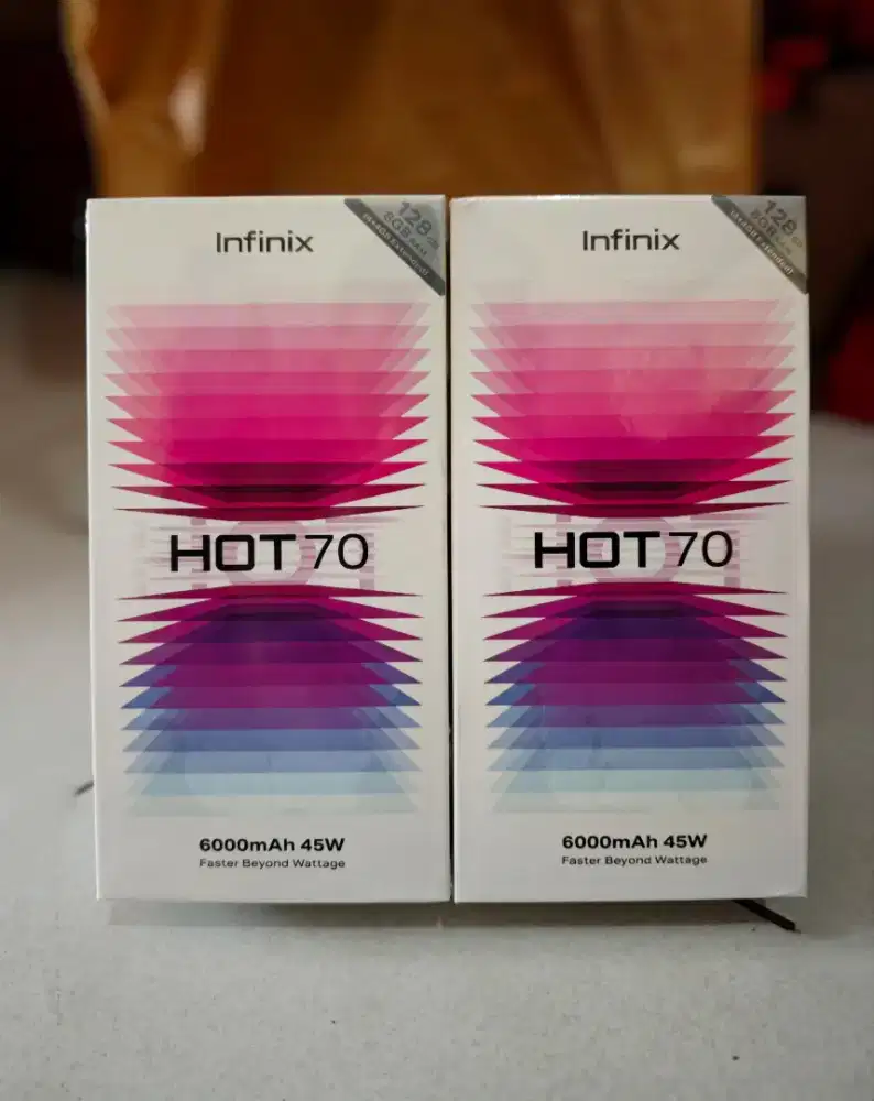 Infinix Hot 70 4+4/128 Garansi Resmi Baru Dan segel