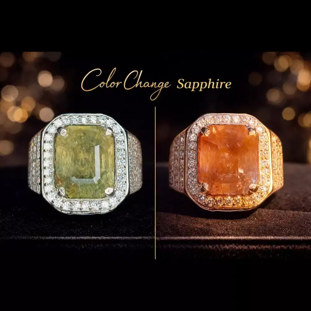 NATURAL COLOR CHANGE SAPPHIRE 9,83 CRT