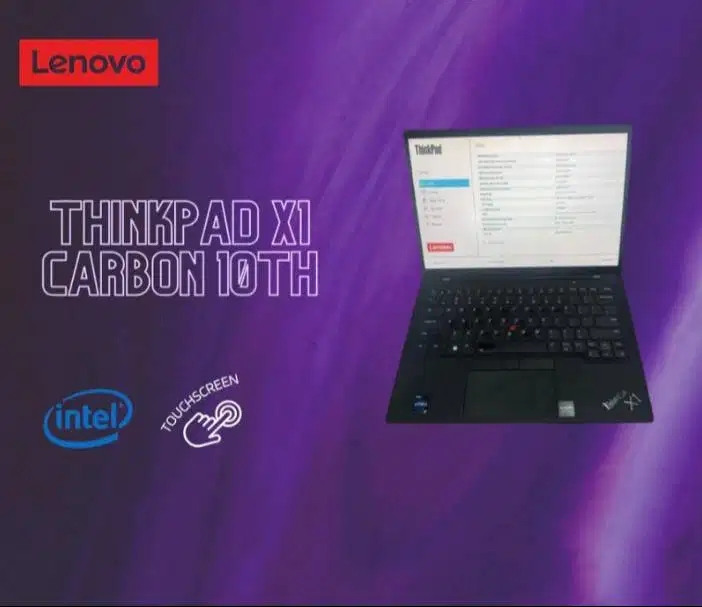 Lenovo Thinkpad X1 Carbon 10th Core i7 Gen12 RAM 32GB NVME 256GB *RRC