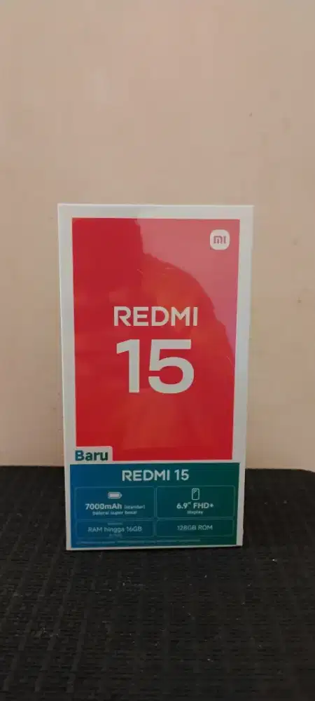 Redmi 15 8/128 black new