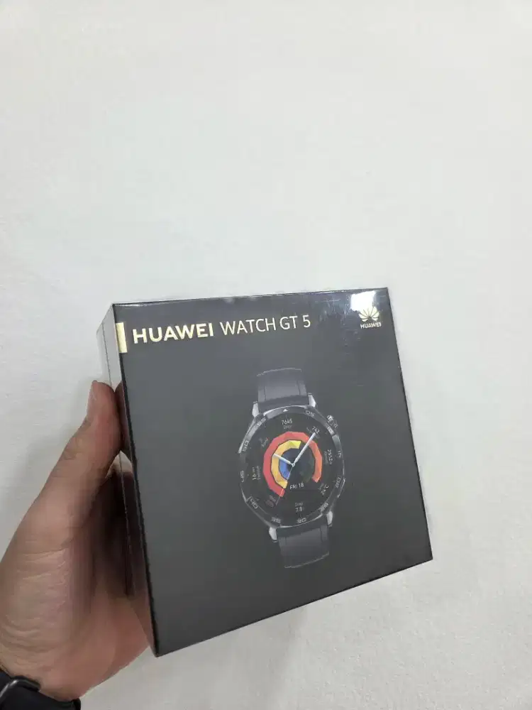 Huawei Watch GT5 Black 46mm Garansi Resmi