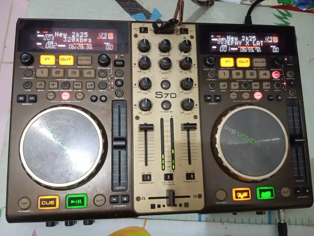Alat dj voxoa s70 tinggal colok flashdisk ddj Pioneer traktor numark