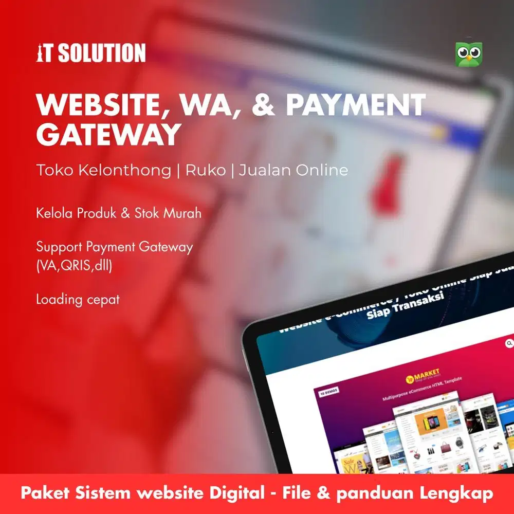 Pembuatan Website Toko Online Profesional