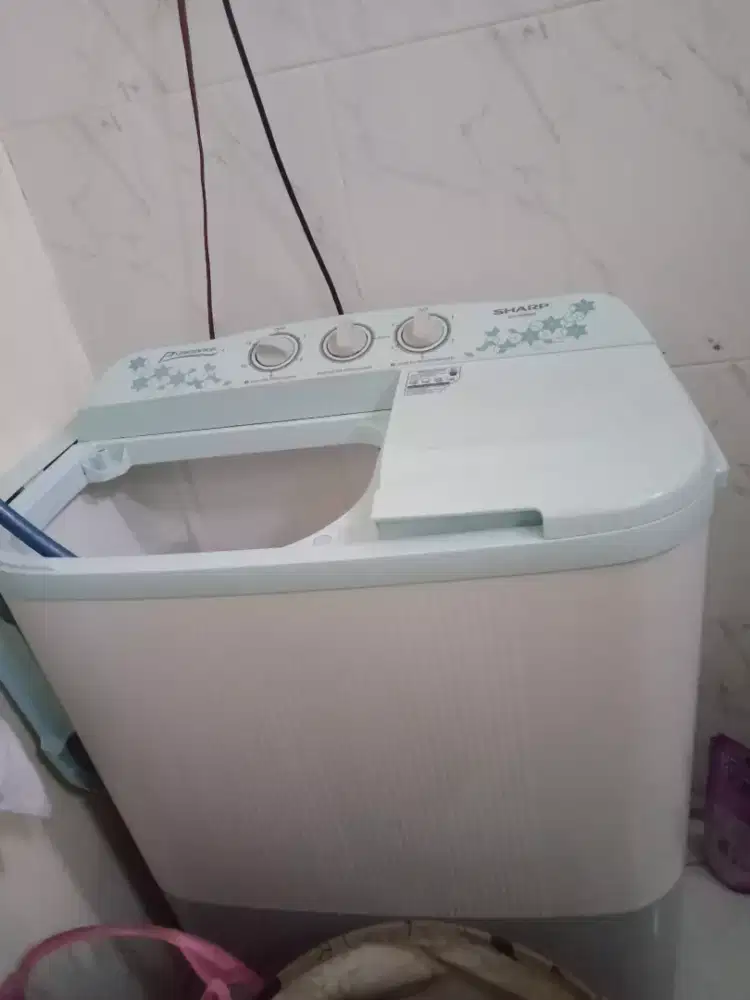 Mesin cuci 2 tabung sharp
