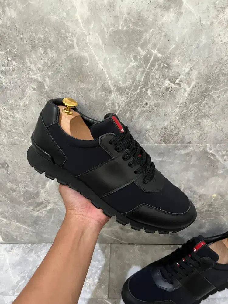Sepatu PRADA Sneakers Sport Ori casual prelov nogucci vuitton bally lv