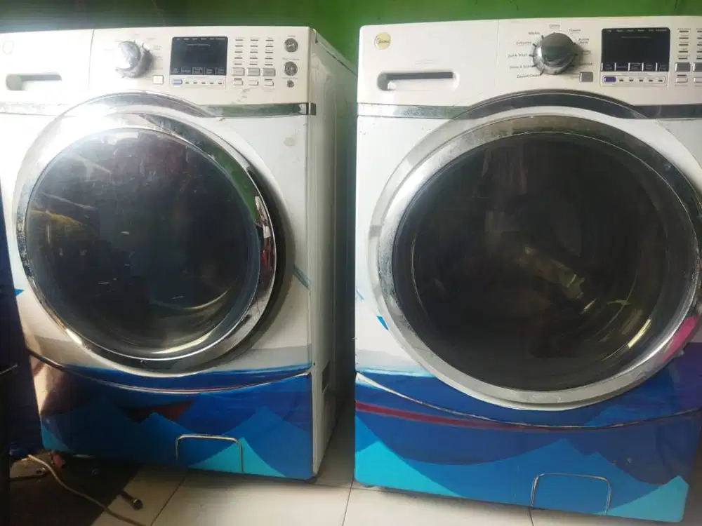 Di jual 2 mesin cuci midea 18 KG