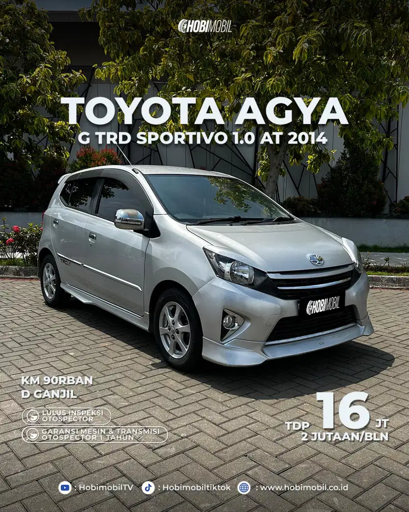 Garansi mesin Agya TRD at 2014