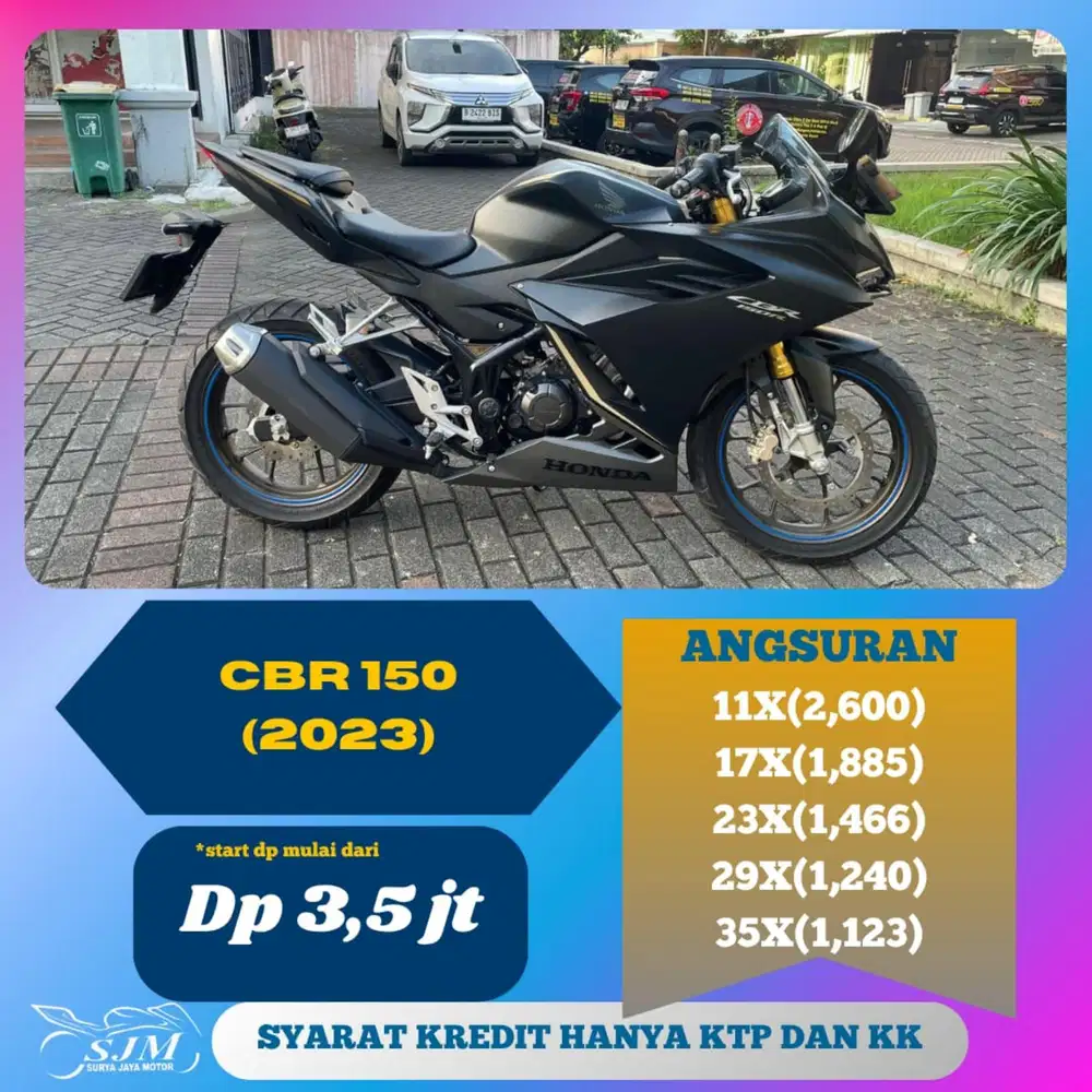 HONDA CBR 150 2023 CASH & KREDIT
