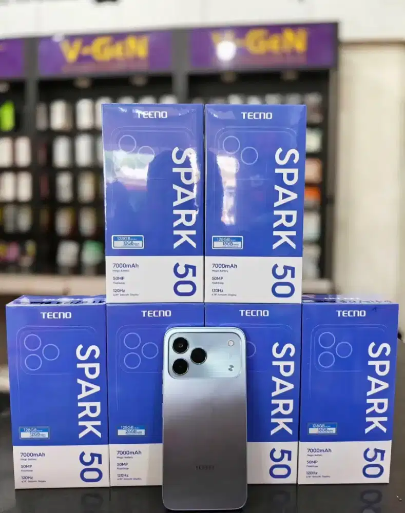 Tecno spark 50 4+4/128 new promo