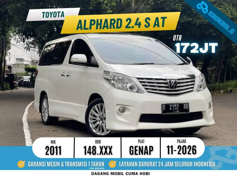 Toyota Alphard S 2.4 AT 2011