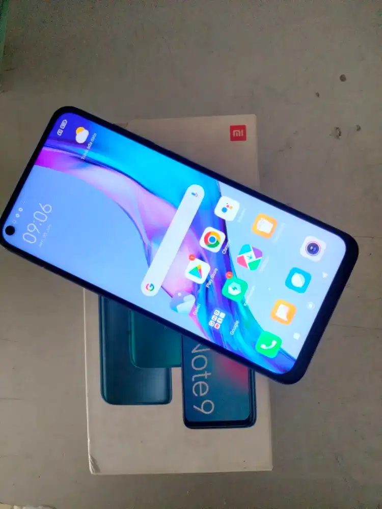 Redmi note 9 fullset 4\64