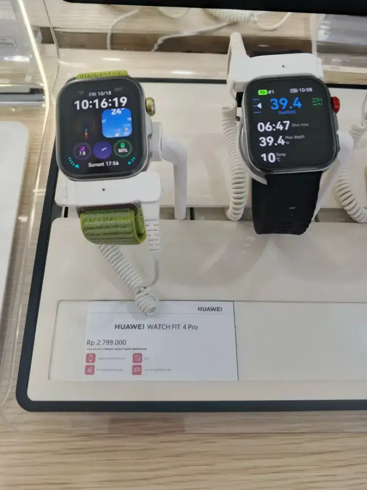 Huawei Watch Fit 4 Pro | Full Fitur Olahraga | Bisa cicilan Syarat KTP