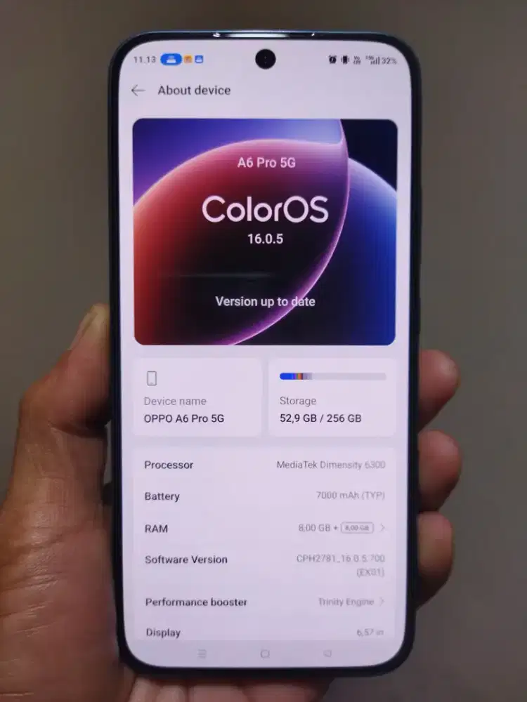 Oppo A6 Pro 5G Hp, Charger only
