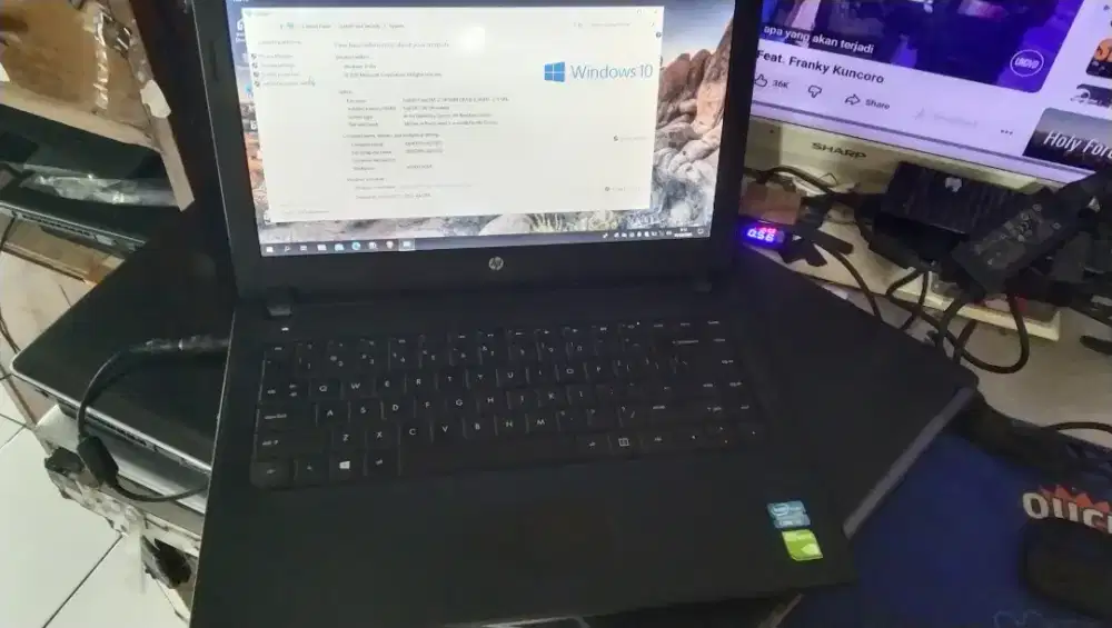 Laptop i7 gen3 Ram8gb vga Nvidia Gt730m,laptop,cpu,pc,murah,