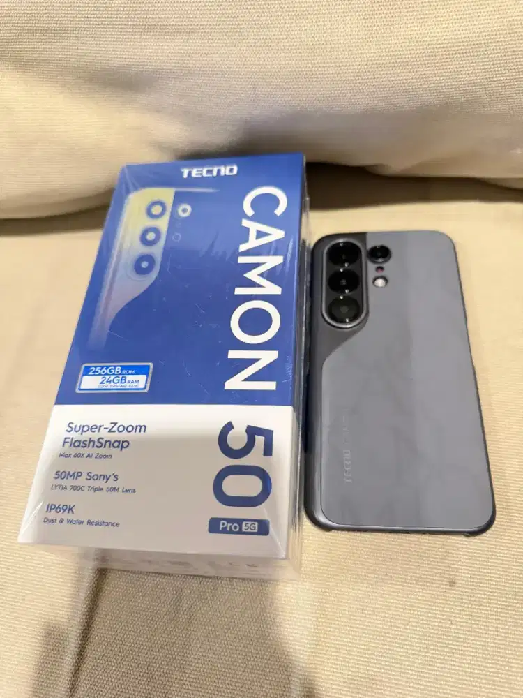 Tecno Camon 50 Pro 12/256 garansi