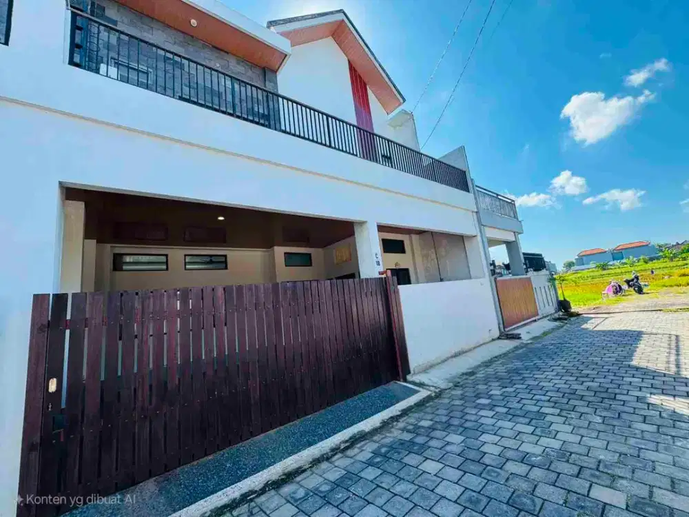 Jual Rumah 2lt Jl Antasura Denpasar Utara Area Strategis Hunia & Tidak Banjir