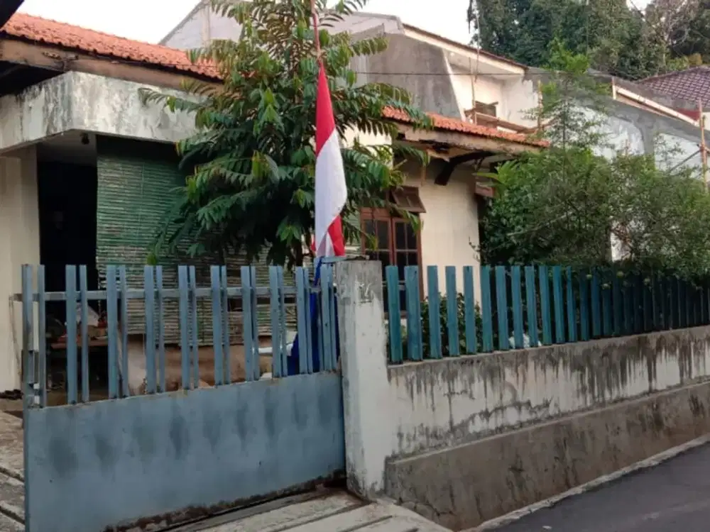 Rumah Lama Hitung Tanah Dkt Jl. Ciputat Raya, Pondok Pinang, Jakarta Selatan
