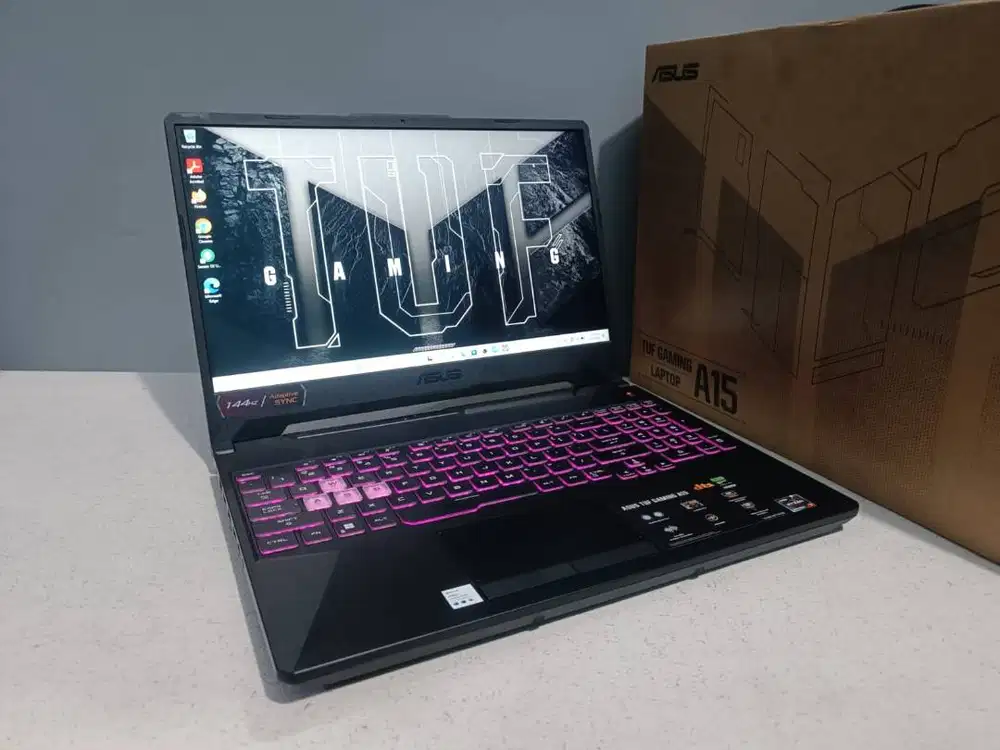 ASUS TUF A15 FA506NFR | Ryzen 7 7432HS | RTX 2050 | 144Hz | Garansi 07
